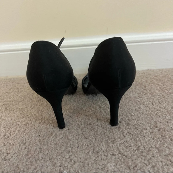Stuart Weitzman Strappy Black Heels - Picture 6 of 9